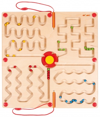 Magnetická tabulka - barevné labyrinty