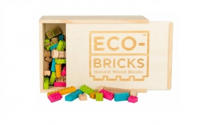 ECO-BRICKS - Biologická stavebnice - barevná 206ks