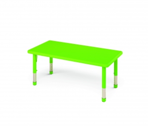 Plastový stůl obdélník zelený